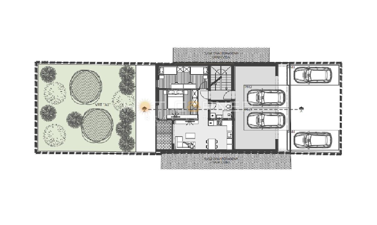 Stanovanje Banjole, Medulin, 80m2