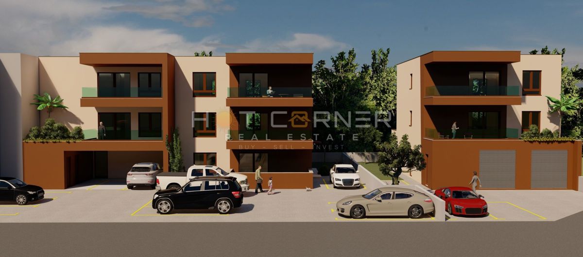 Medulin, čudovita lokacija, pritlično stanovanje z vrtom