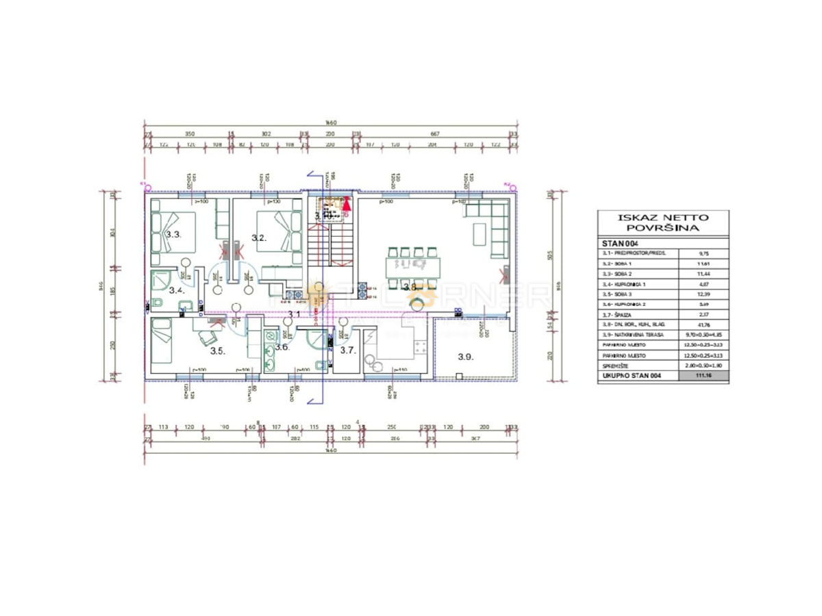 Stanovanje Šijana, Pula, 200m2