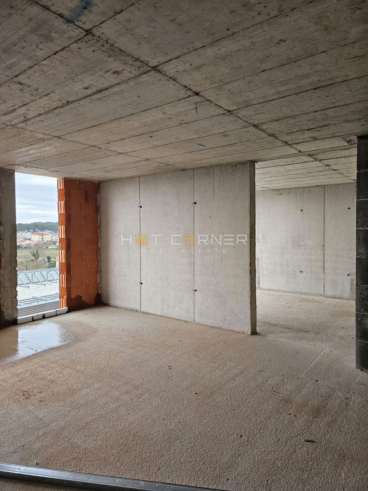 Pogledna dvosobna, terasa 6. nadstropje – Monvidal, Pulj