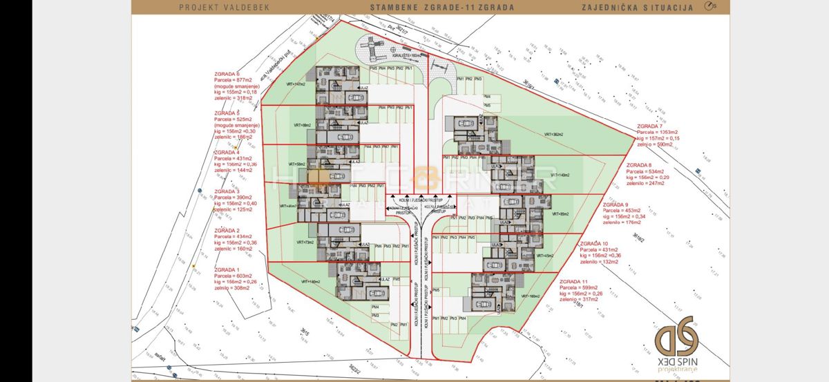 STAN NA PRVEM NADSTROPJU, NOVOGRADNJA VALDEBEK