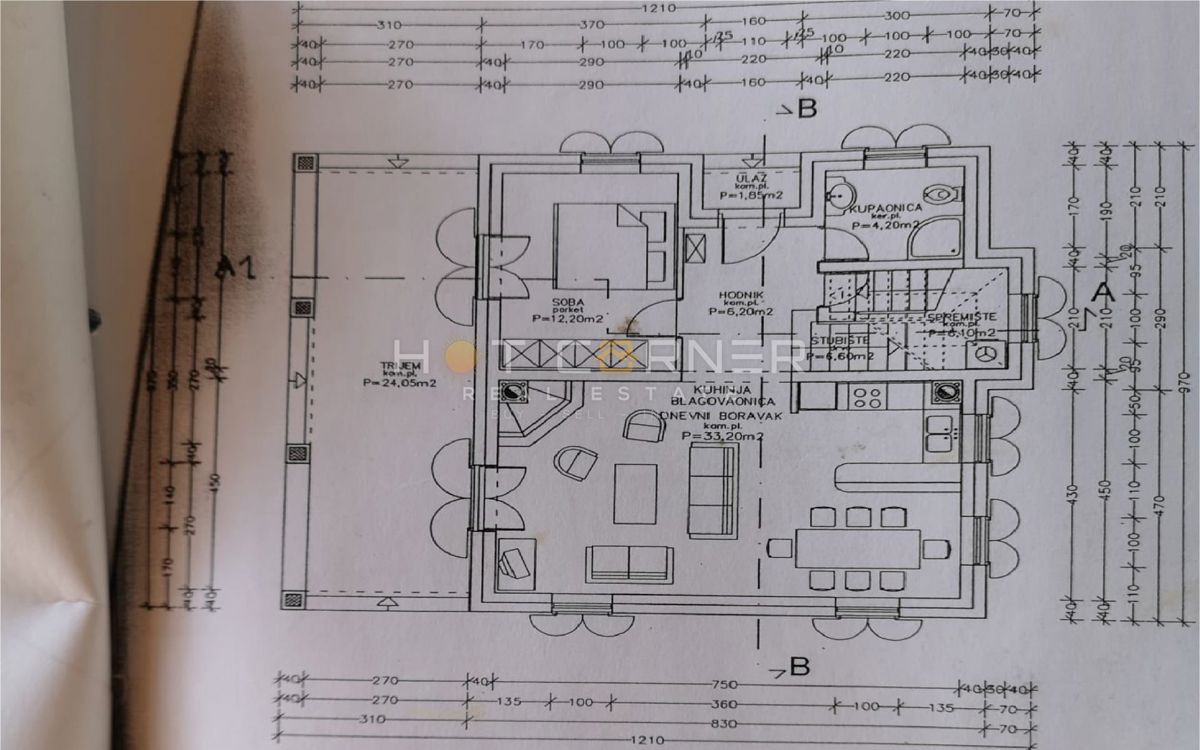 Hiša Svetvinčenat, 160m2