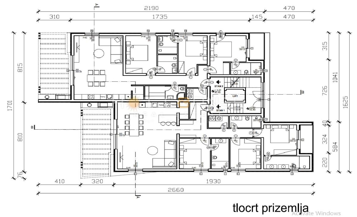 Stanovanje Premantura, Medulin, 120m2