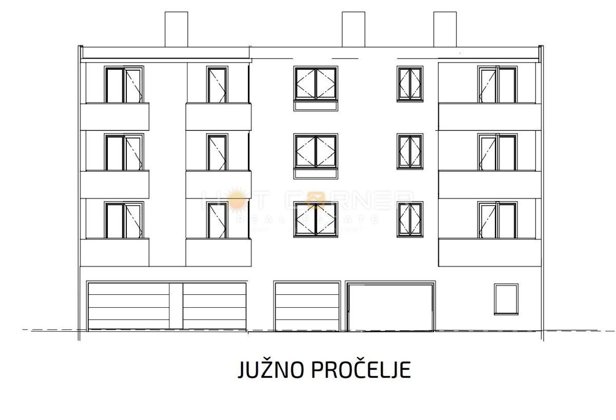 Stanovanje Monvidal, Pula, 100m2