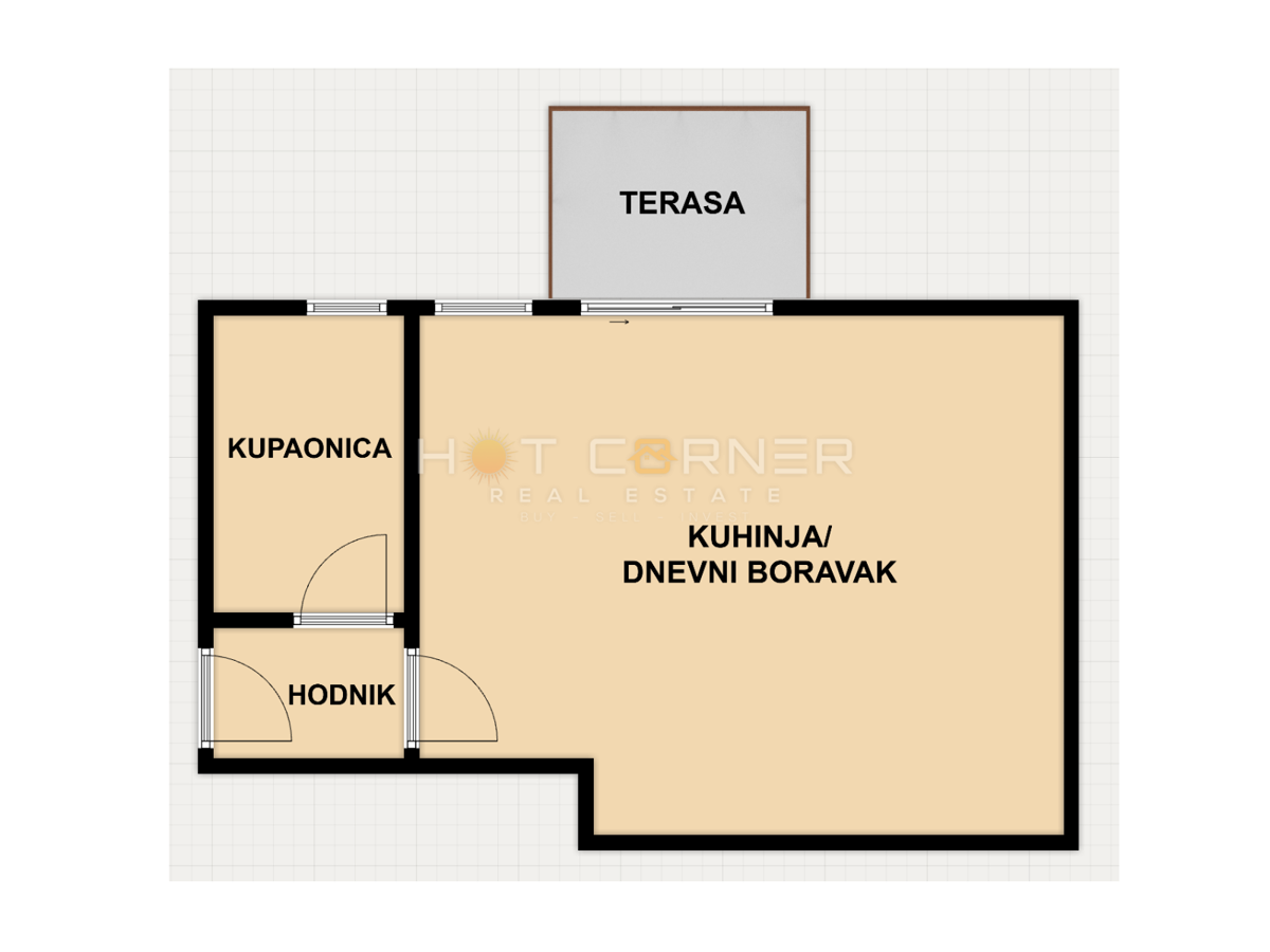 Stanovanje Valbandon, Fažana, 36m2