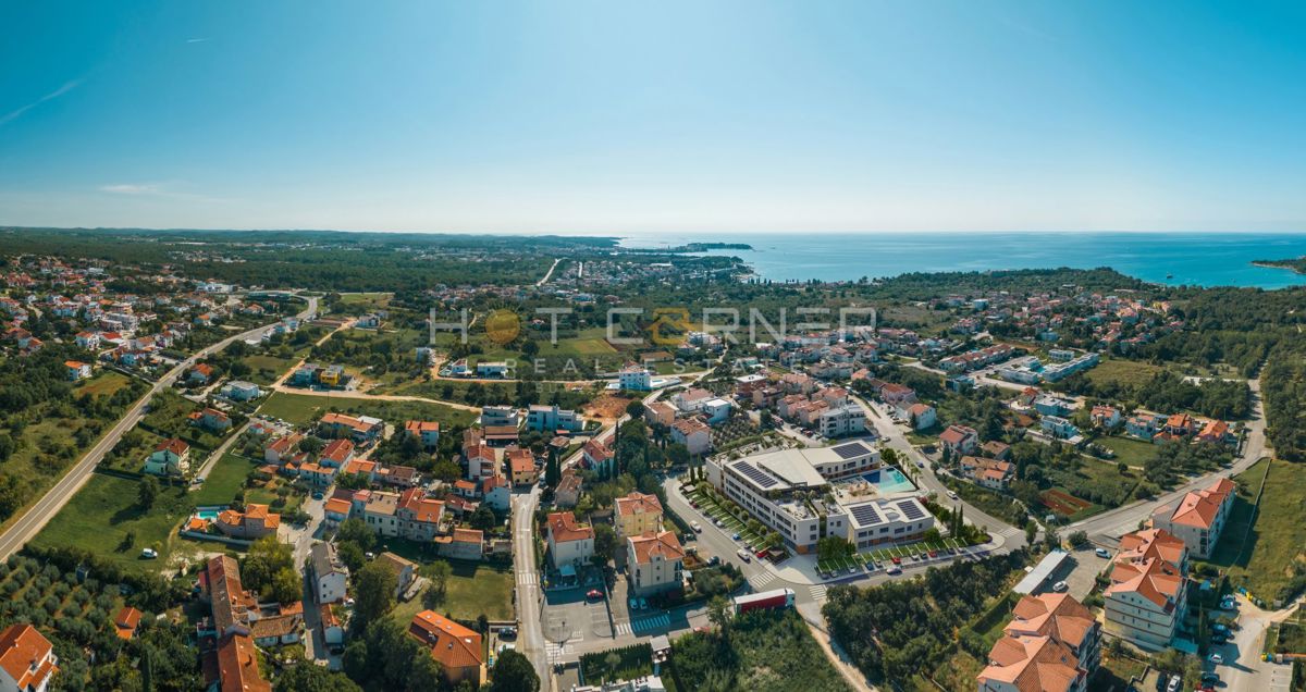 Poreč, luksuzno stanovanje, 3 spalnice, čudovit pogled na morje, bazen, dvigalo