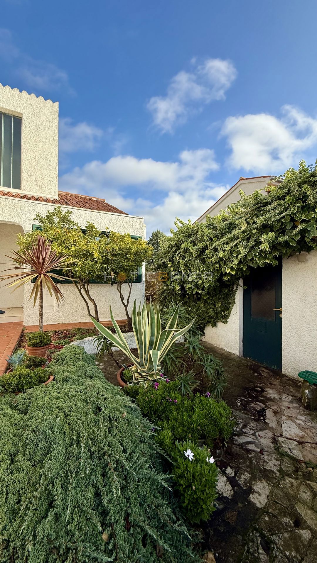 Čudovita hiša blizu morja