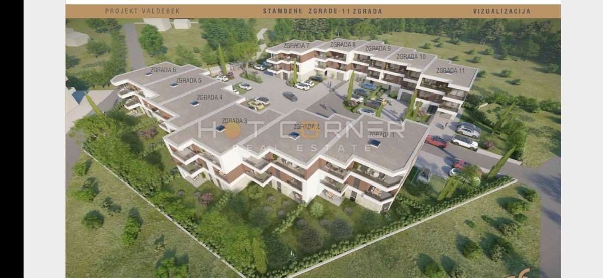 Stanovanje Valdebek, Pula, 59m2