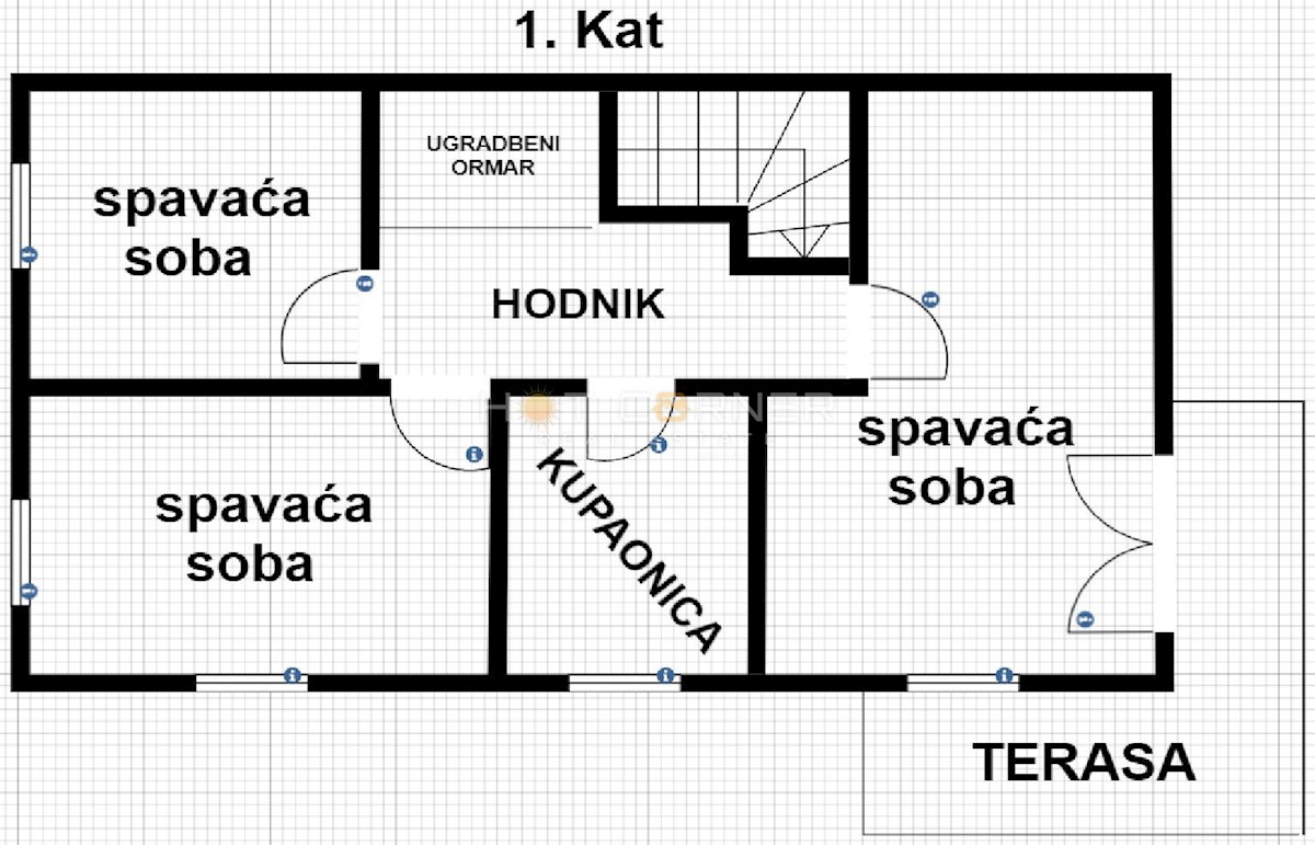 Hiša Premantura, Medulin, 120m2