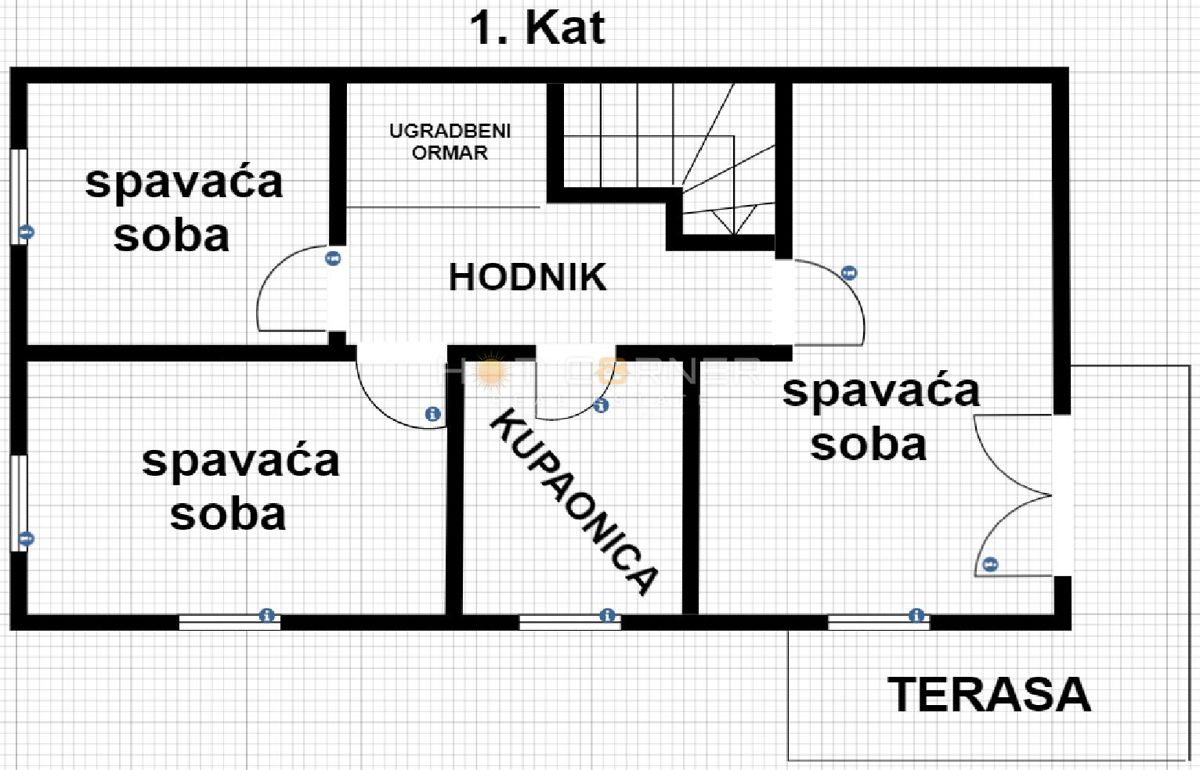 Hiša Premantura, Medulin, 120m2