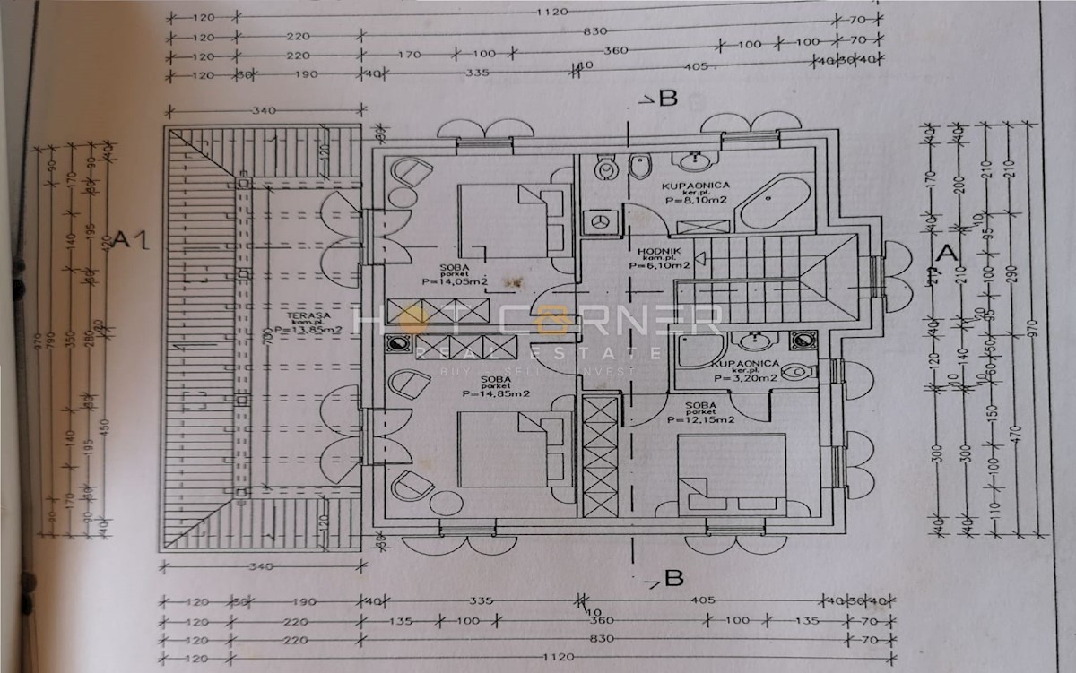 Hiša Svetvinčenat, 160m2