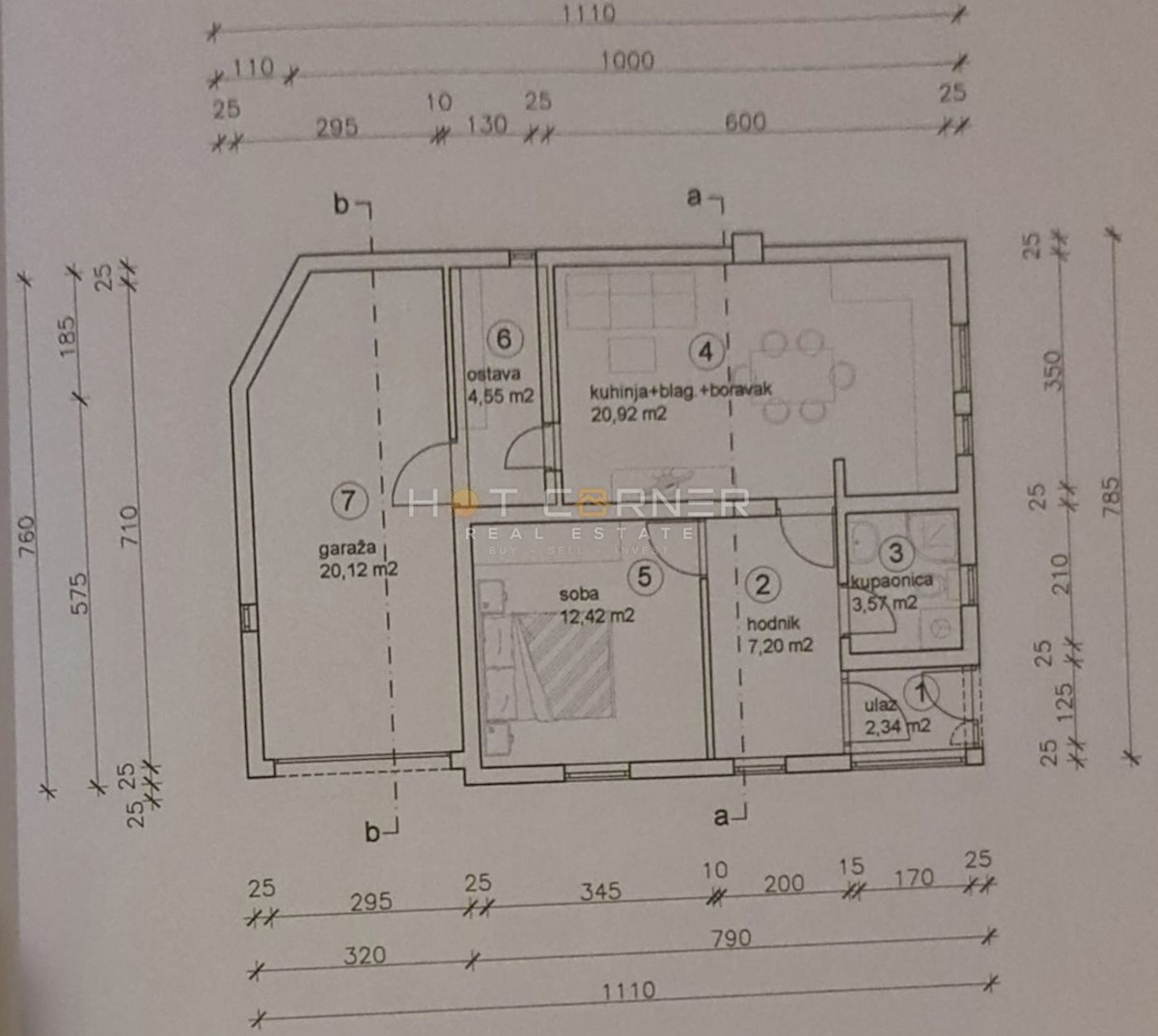 Hiša Fažana, 70m2