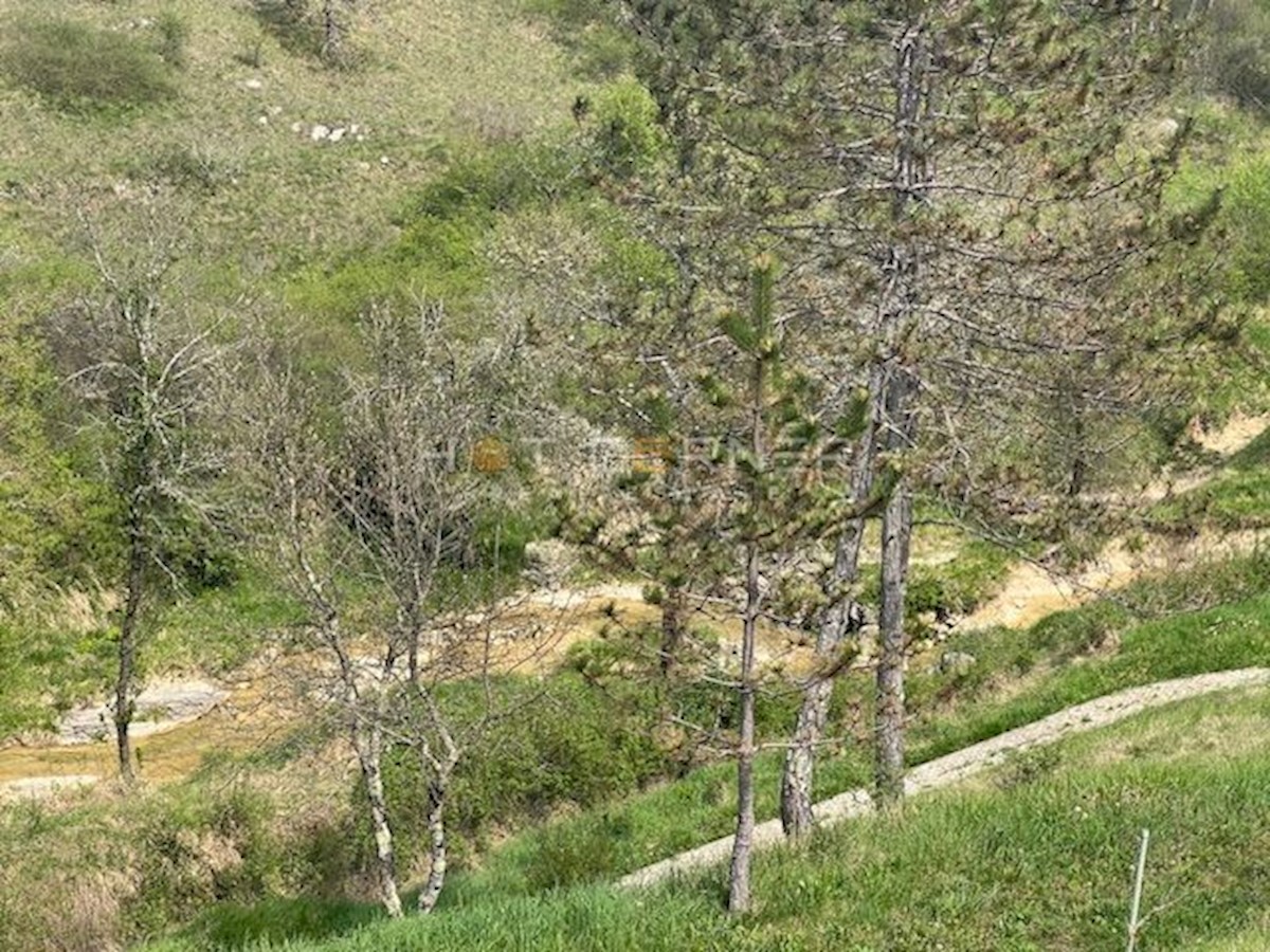 Мотовунский район, волшебный курорт на 3,1 гектара с водопадом, для строительства глэмпинга или отельного комплекса