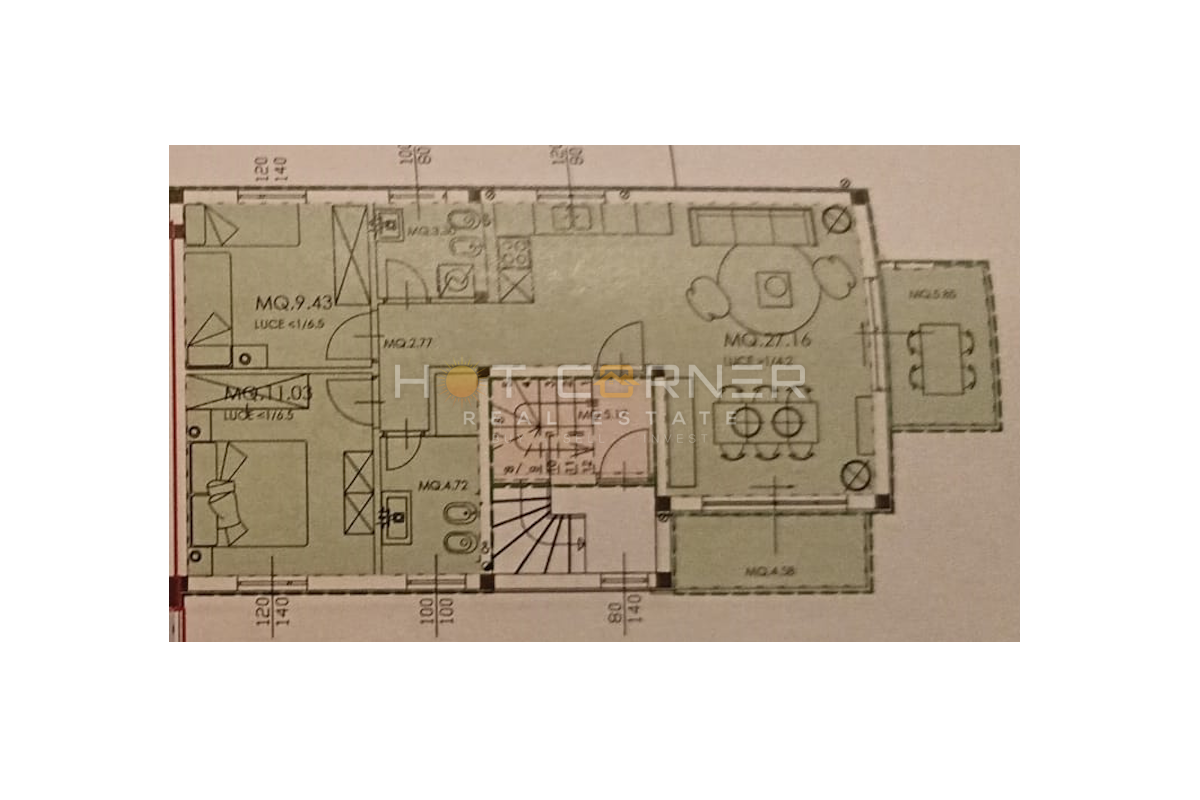 Stanovanje Medulin, 70m2