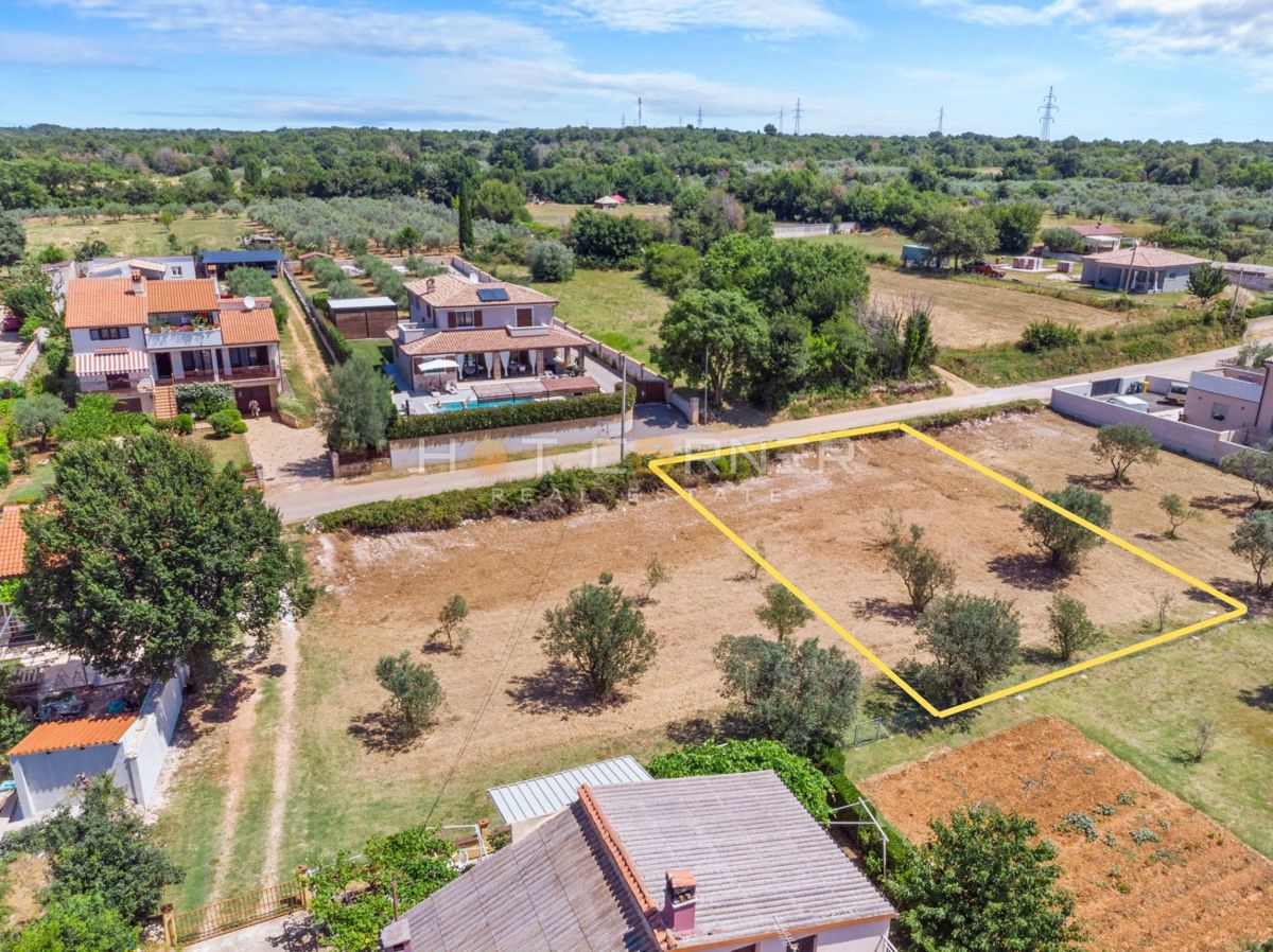 Gradbeno zemljišče Galižana, Vodnjan, 563m2