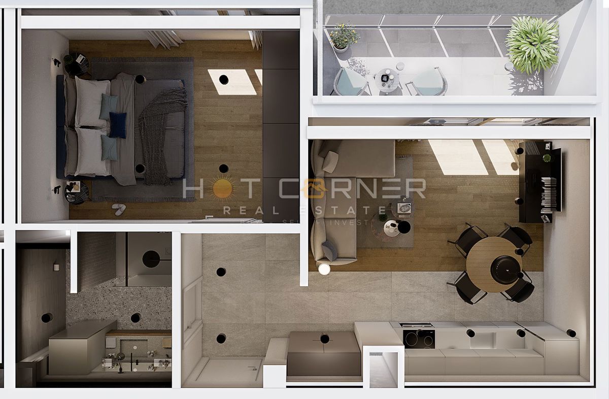 Stanovanje Centar, Pula, 50,73m2