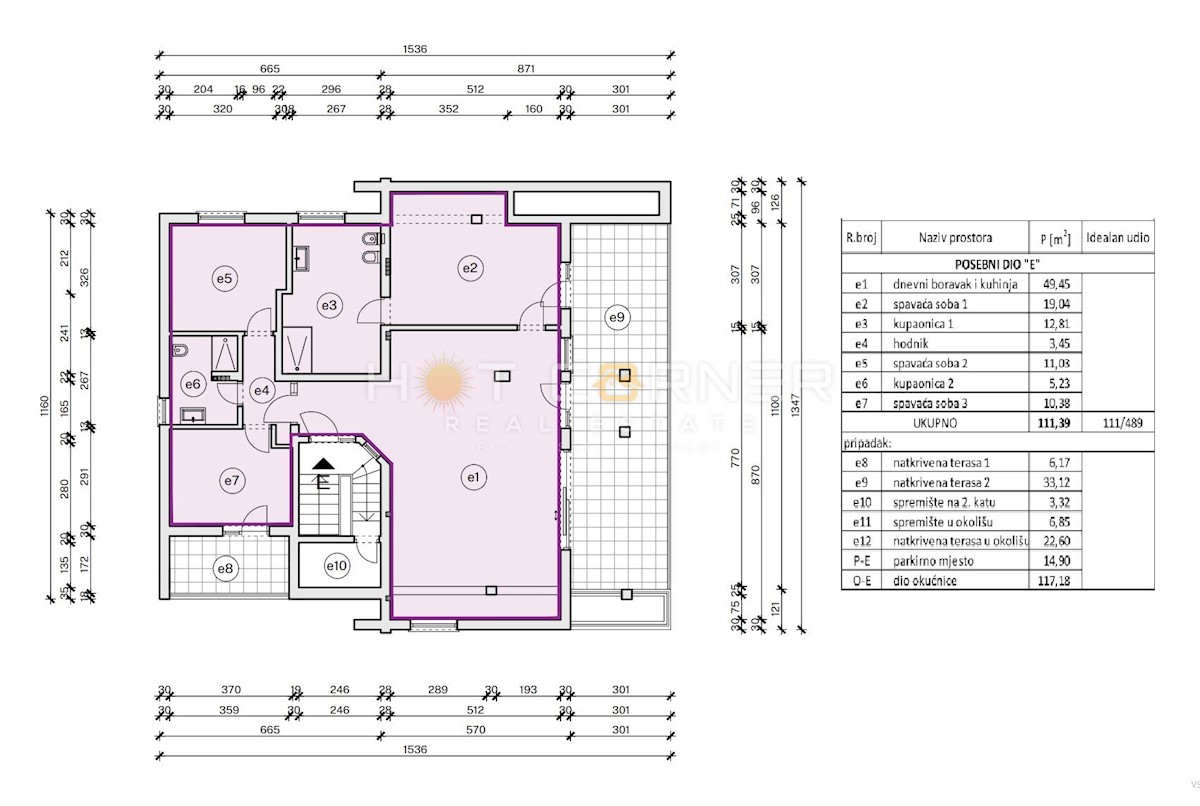 Stanovanje Pješčana Uvala, Medulin, 270m2