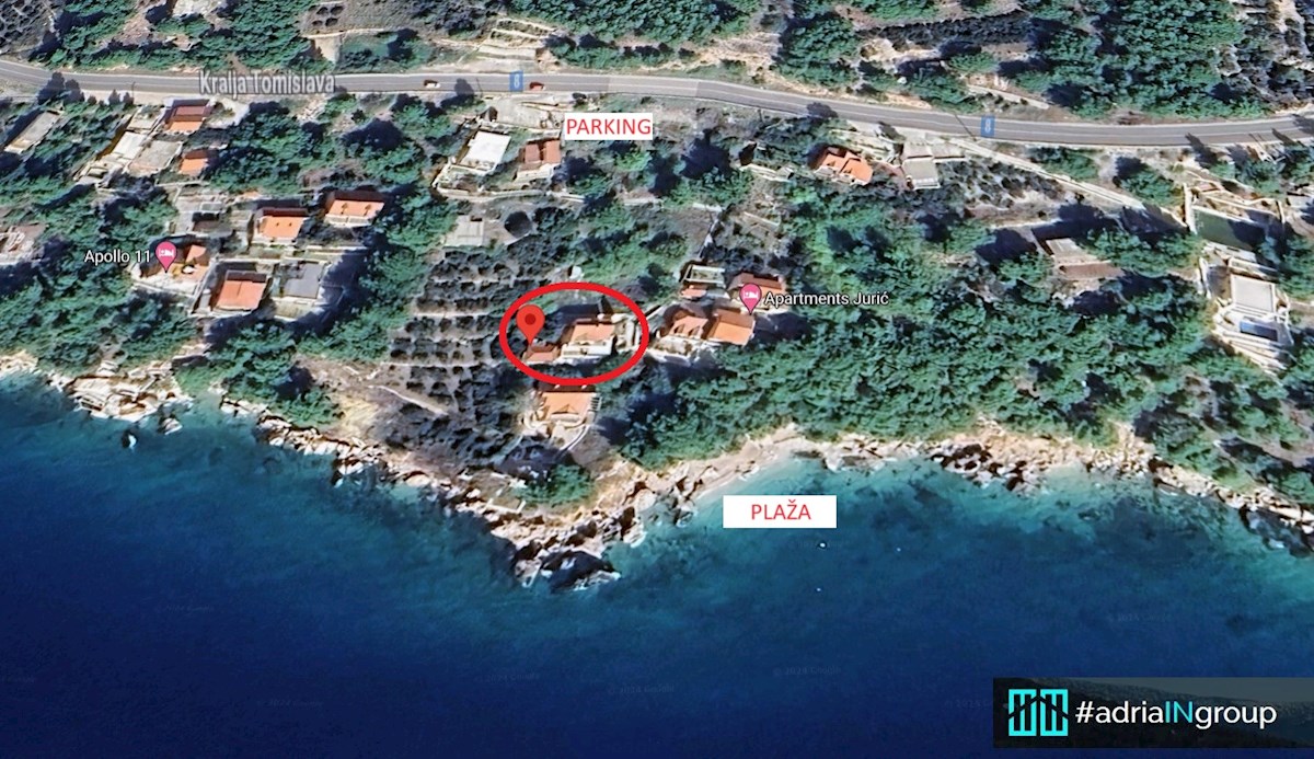 Mimice (Omiš) TOP LOKACIJA / 40m od plaže / RAZGLED / video - preberite opis
