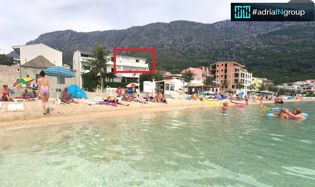 MAKARSKA // Igrane, 105m2 / TOP LOKACIJA / PRVA VRSTA DO MORJA - preberite opis / VIDEO V PRIPONKI