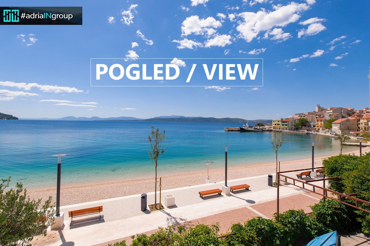 MAKARSKA // Igrane, 105m2 / TOP LOKACIJA / PRVA VRSTA DO MORJA - preberite opis / VIDEO V PRIPONKI