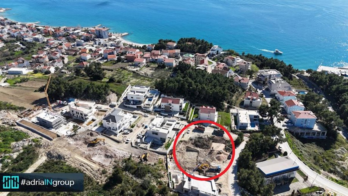 Novogradnja Podstrana - luksuzna stanovanja z razgledom, garažo in dvigalom