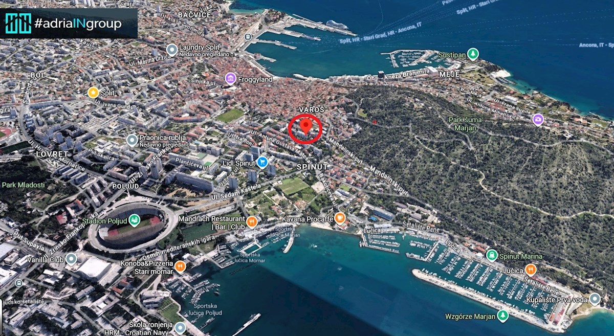 Marjan - Spinut / MODERN 3-SOBNI APARTMA / VRHUNSKA LOKACIJA / preberite opis - VIDEO