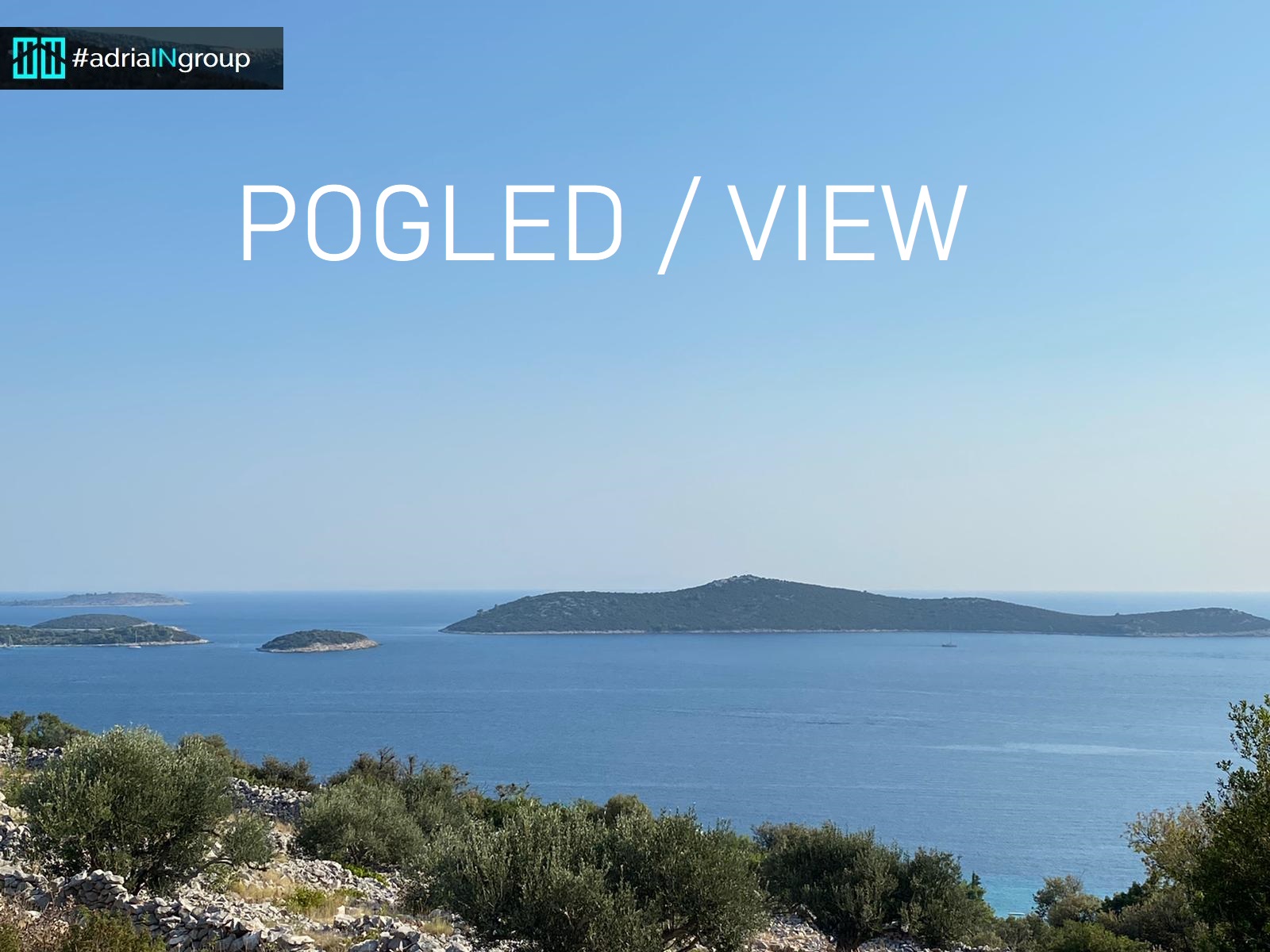 Sevid // PANORAMSKI POGLED NA MORJE / bazen, vrt, novejša gradnja / VIDEO v opisu