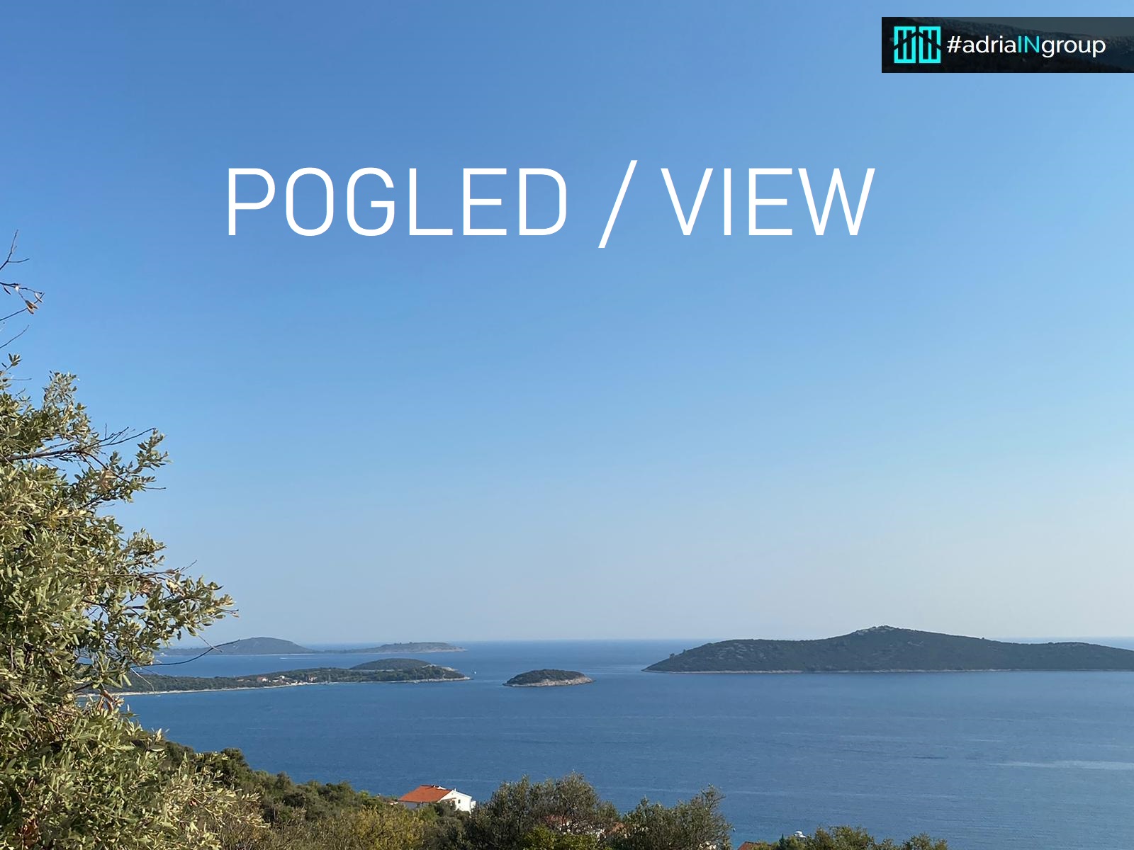Sevid // PANORAMSKI POGLED NA MORJE / bazen, vrt, novejša gradnja / VIDEO v opisu