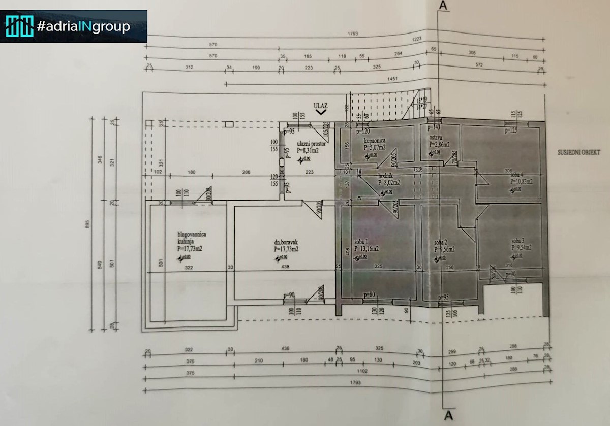 Trogir / Divulje, HIŠA V Vrsti (pritličje) ADAPTIRANA / VIDEO preberi opis