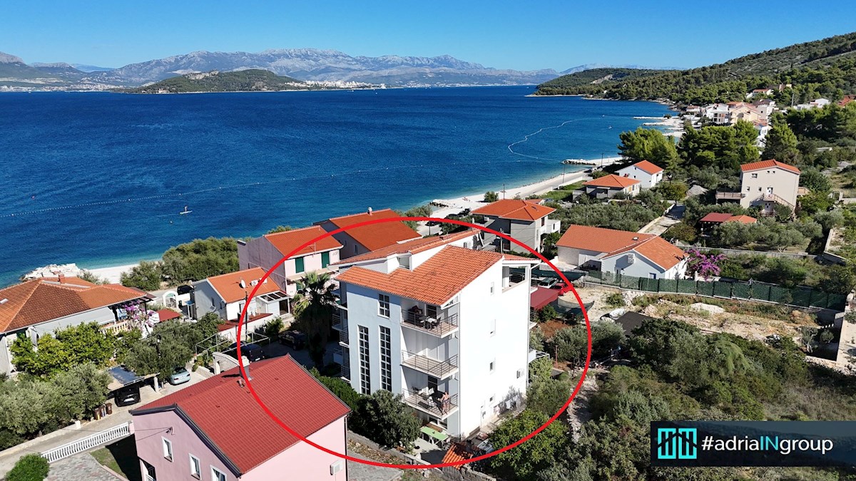 ČIOVO // Slatine, apartmajska hiša 50m od morja / pogled / preberi opis - video