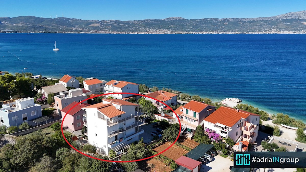 ČIOVO // Slatine, apartmajska hiša 50m od morja / pogled / preberi opis - video