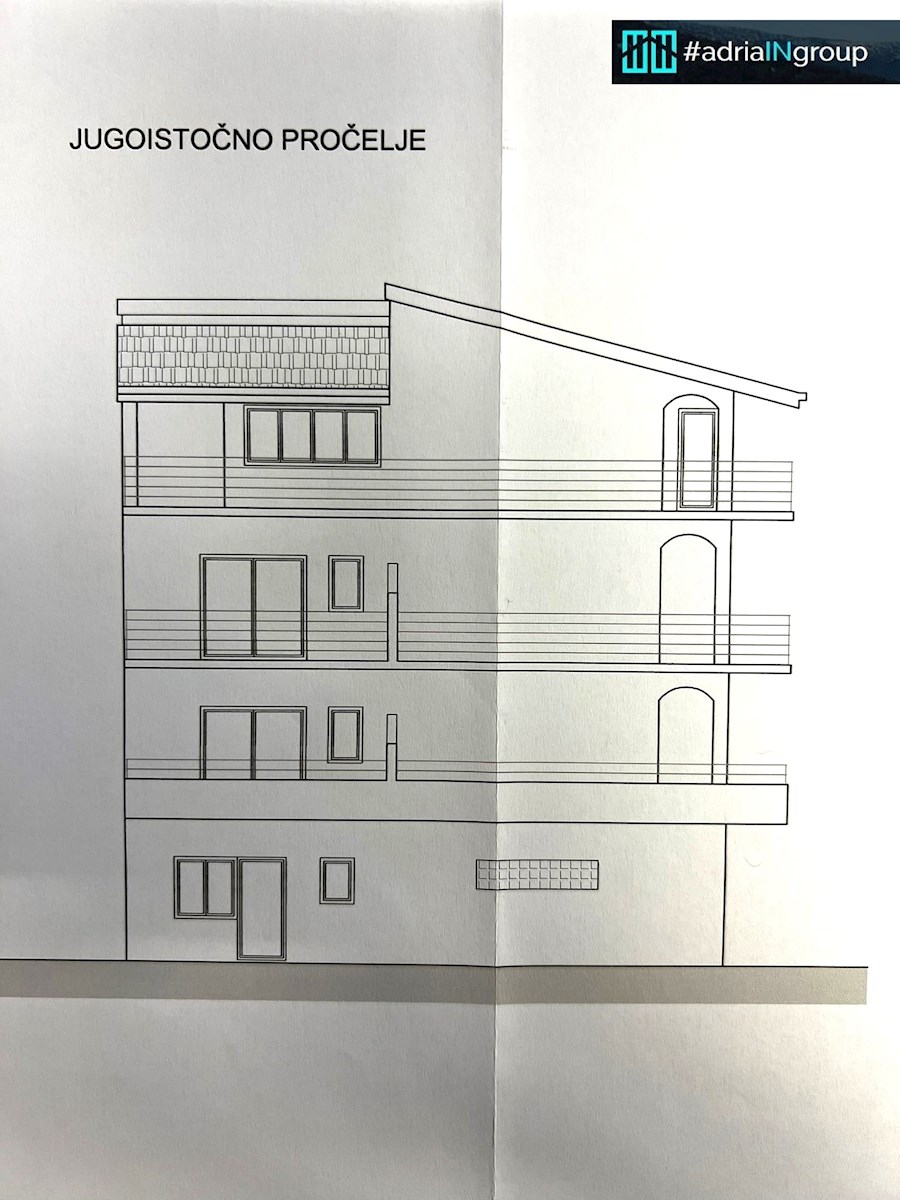 ČIOVO // Slatine, apartmajska hiša 50m od morja / pogled / preberi opis