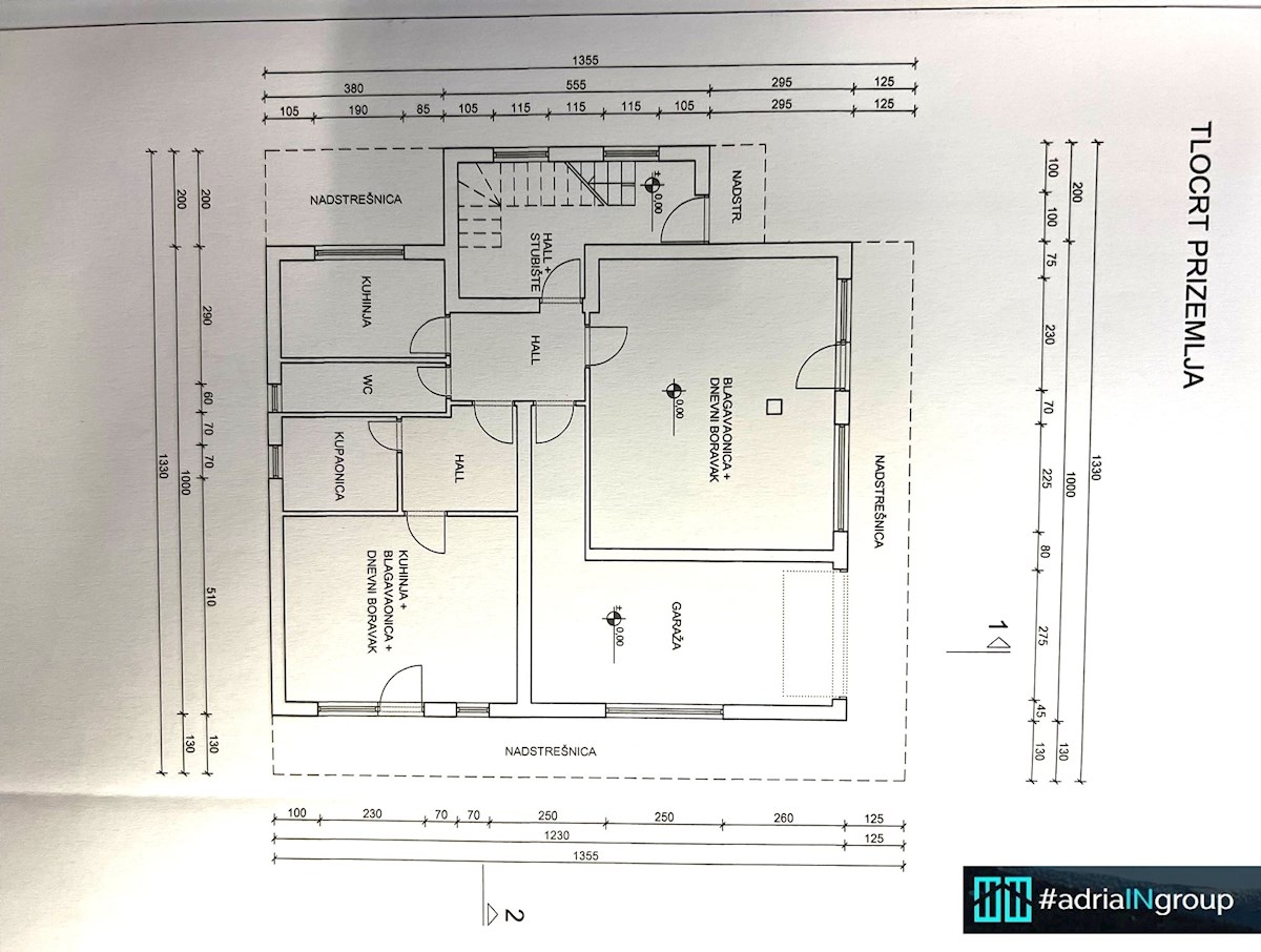 ČIOVO // Slatine, apartmajska hiša 50m od morja / pogled / preberi opis