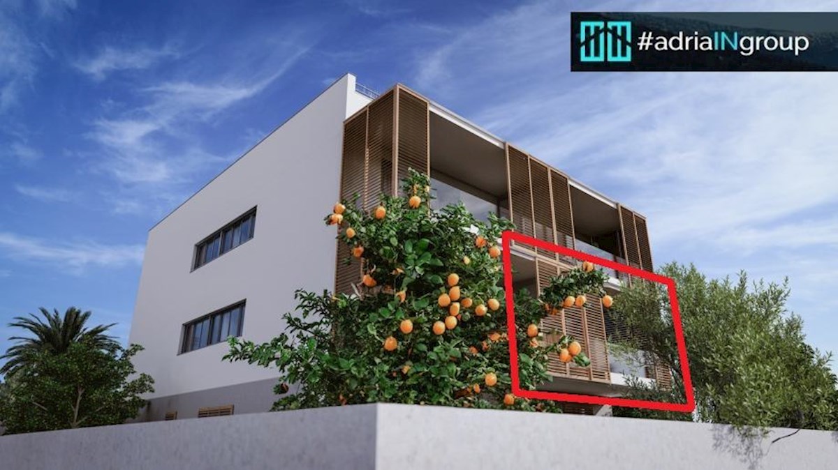 Podstrana | 3-sobno stanovanje 87 m², loža in parkirišče - novogradnja