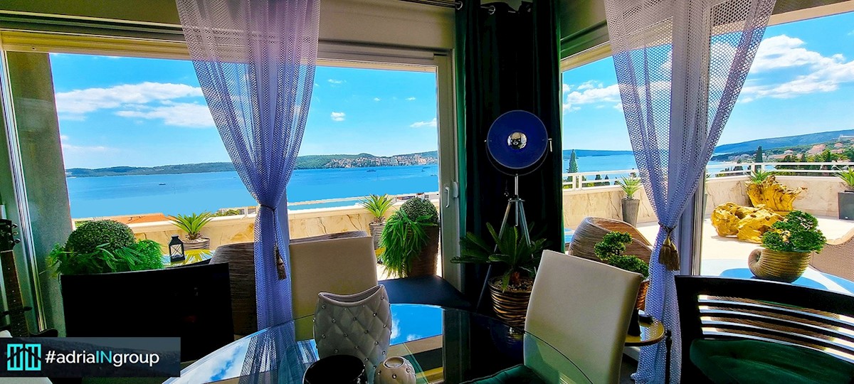 Seget Donji (Trogir), LUX PENTHOUSE / PANORAMSKI RAZGLED / VIDEO - preberite opis