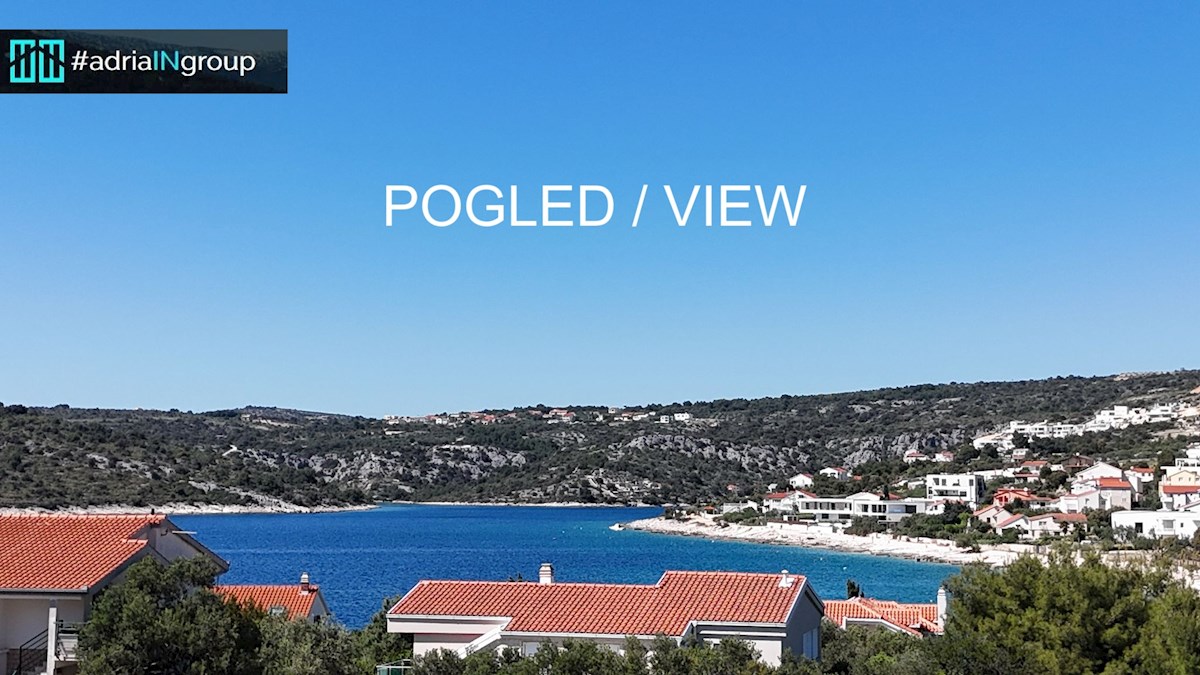 Gradbeno zemljišče, Sevid (polotok) 140 m od morja / POGLED / preberi opis
