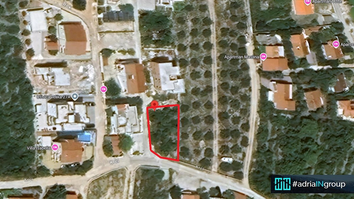 Gradbeno zemljišče, Sevid (polotok) 140 m od morja / POGLED / preberi opis