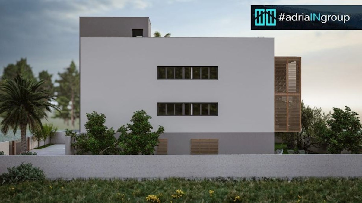 Podstrana | 2-sobno stanovanje 95,95 m² - strešna terasa, razgled, parkirišče
