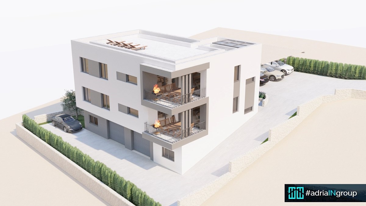 PROJEKT Z DOVOLJENJEM (pogled na morje) / Zazidljivo zemljišče, Podstrana, PREBERI OPIS