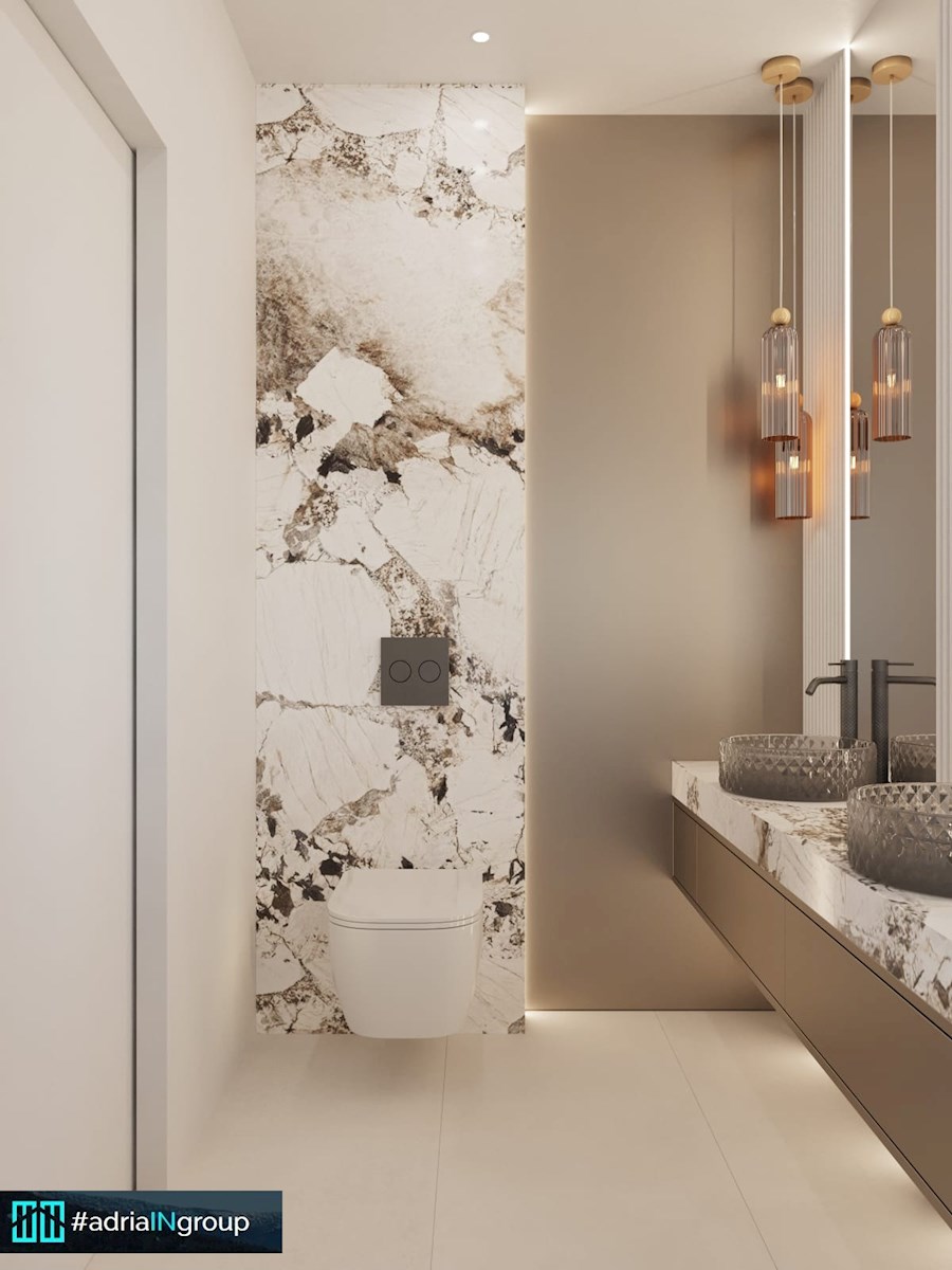 Trogir, LUKSUZNI PENTHOUSE (strešna terasa 120m2) POGLED // preberi opis