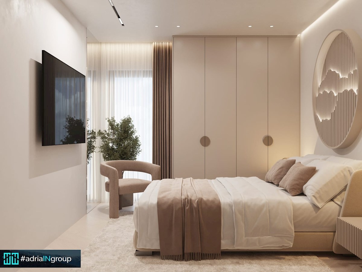Trogir, LUKSUZNI PENTHOUSE (strešna terasa 120m2) POGLED // preberi opis