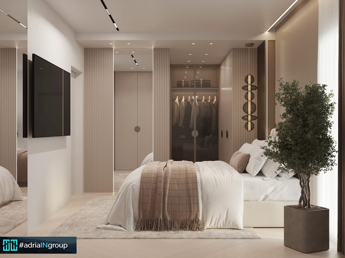 Trogir, LUKSUZNI PENTHOUSE (strešna terasa 120m2) POGLED // preberi opis
