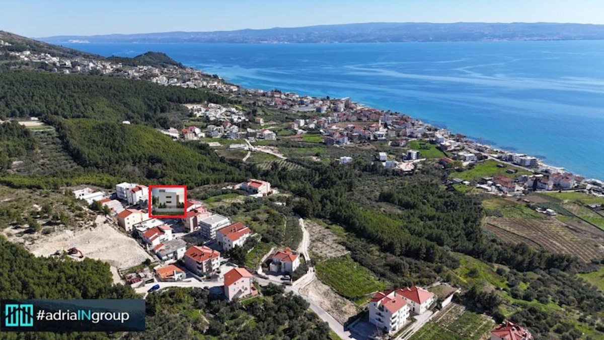 URBANI DOM The View – novogradnja v Podstrani // 2 in 3-sobna stanovanja