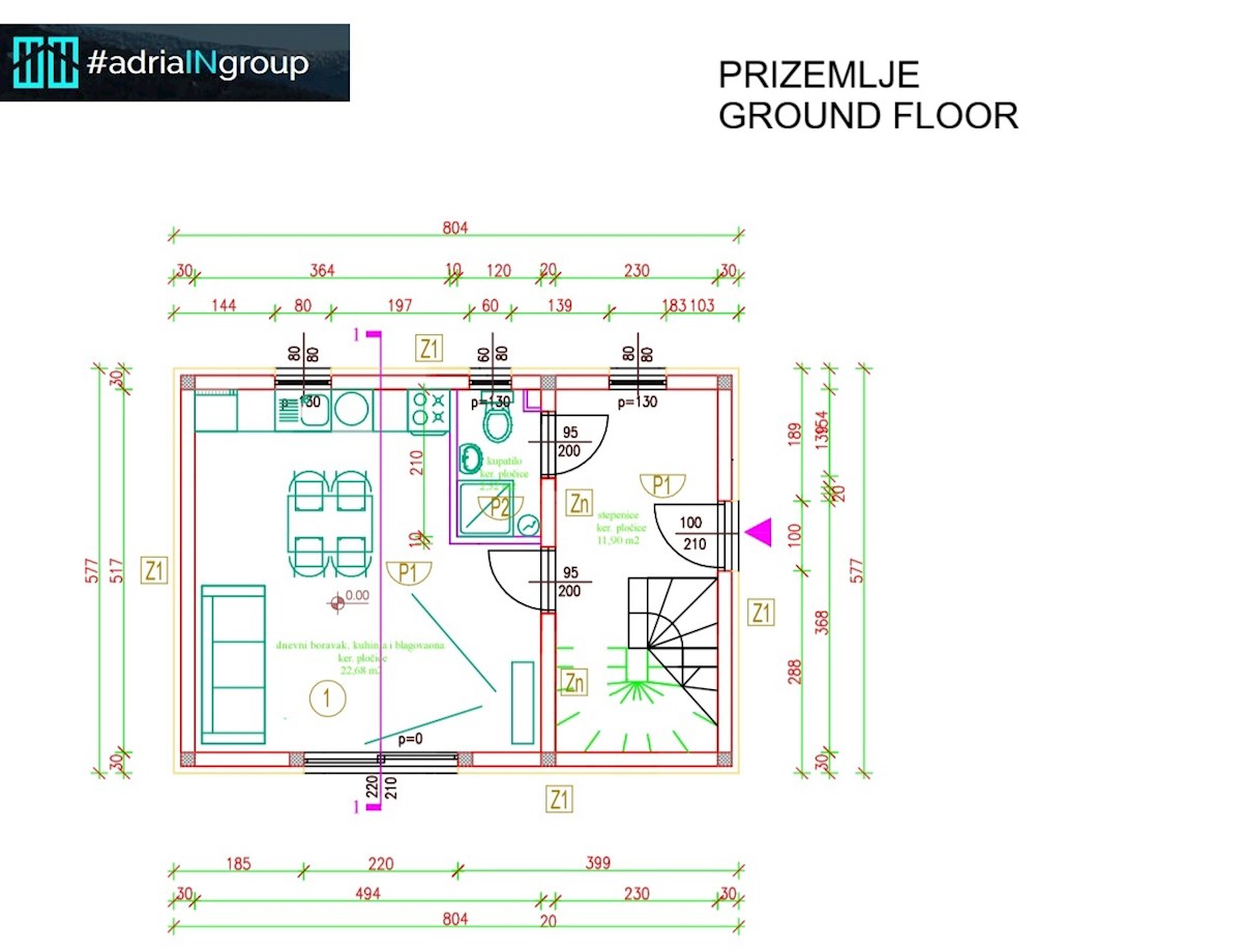 Kaštela, MEDITERANSKA HIŠA (novogradnja) INTIMA - preberite opis / VIDEO