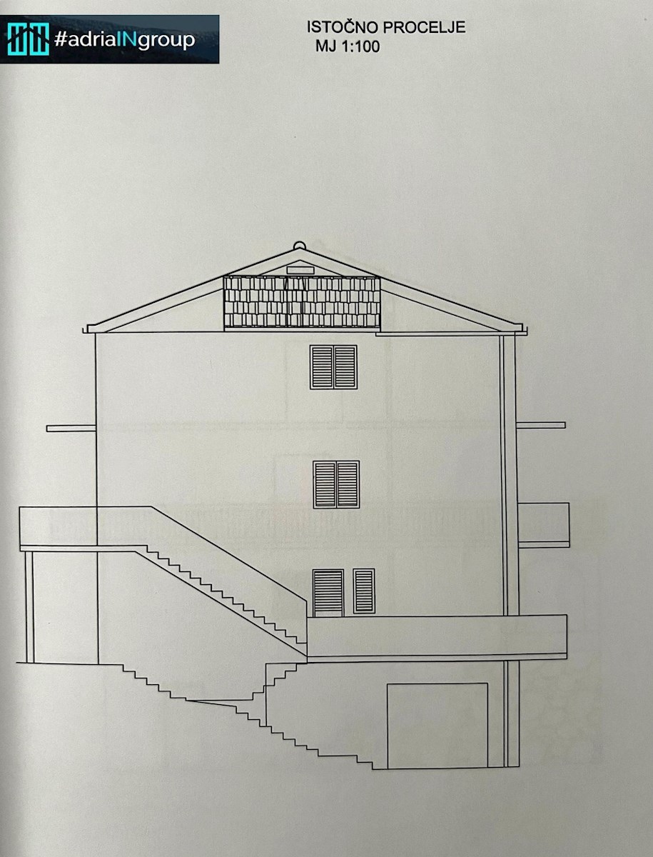 TROGIR - Mastrinka, APARTMAJSKA HIŠA / panoramski pogled na morje / VIDEO - preberite opis