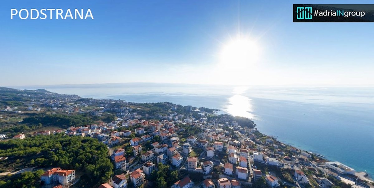 Podstrana, LUKSUZNA VILA / PANORAMSKI POGLED NA MORJE - video / preberi opis