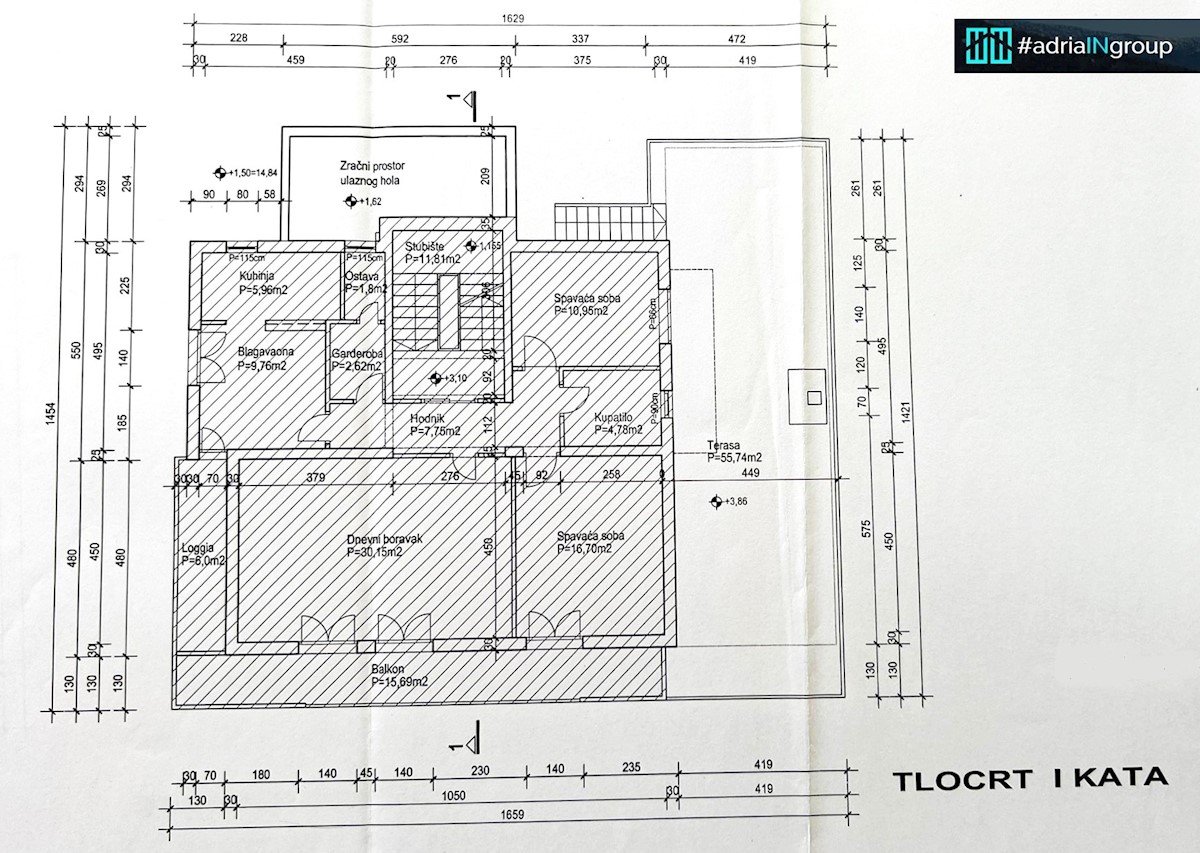 Kaštel Štafilić, VIDEO / 15 apartmajev / mini hotel / restavracija / PREBERI OPIS