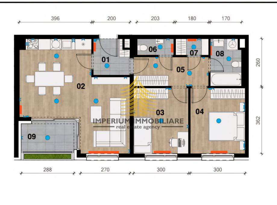 Stan, prodaja, Črnomerec, 71,90 m2, 3-prostorsko stanovanje