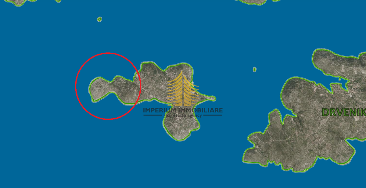 Zemljišče, Prodaja, Drvenik Mali, 4534 m2, Kmetijska površina