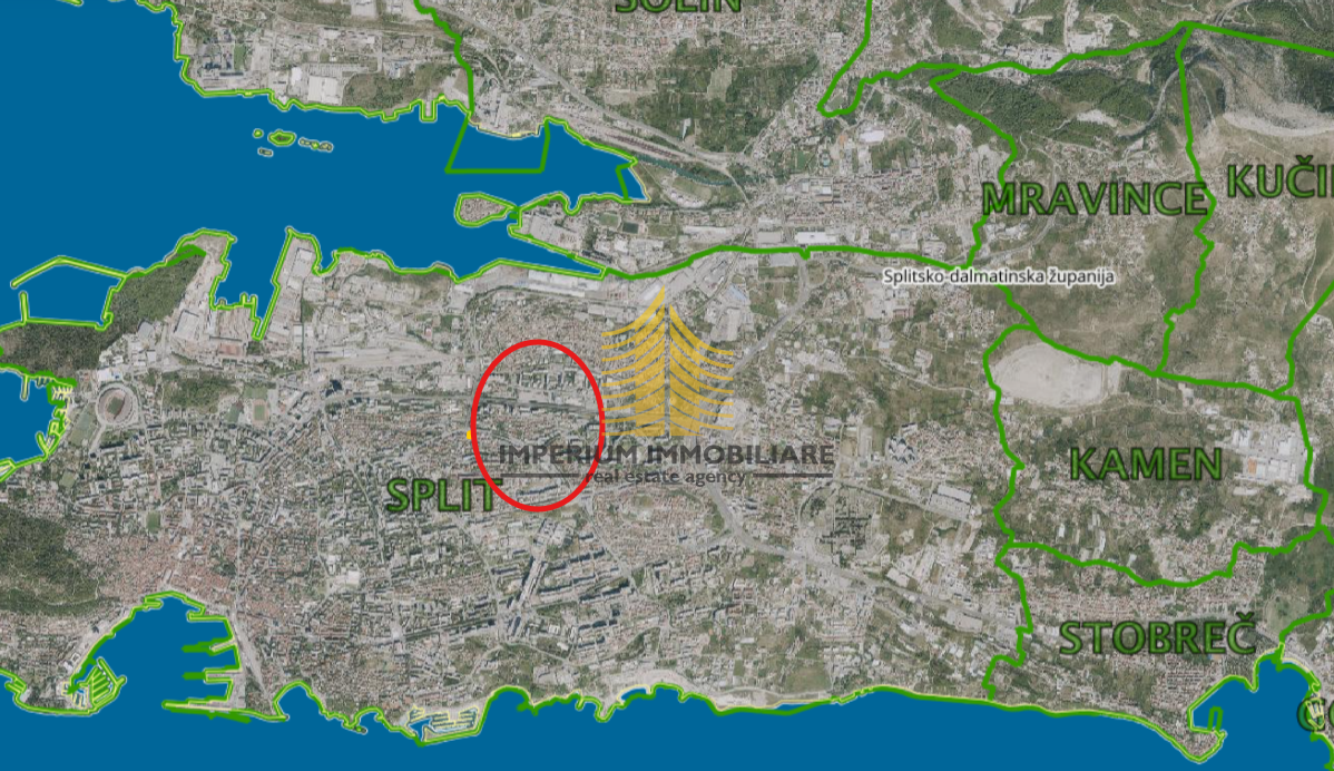 Stan, prodaja, Split, Kocunar, 50 m2, 2-prostorski